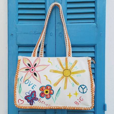 Χειροποίητη Δερμάτινη Εικαστική Δημιουργία 