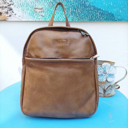 Χειροποίητο Δερμάτινο Σακίδιο Πλάτης