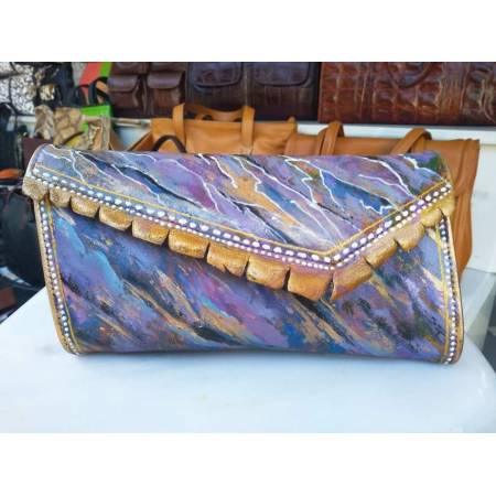 Χειροποίητη Δερμάτινη Εικαστική Δημιουργία 