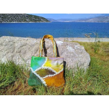 Χειροποίητη Δερμάτινη Εικαστική Δημιουργία 