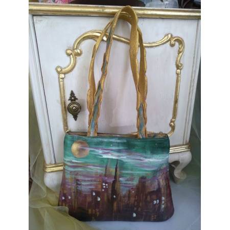 Χειροποίητη Δερμάτινη Εικαστική Δημιουργία 