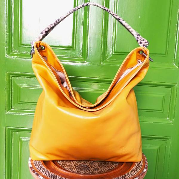 Χειροποίητη Δερμάτινη Γυναικεία Τσάντα