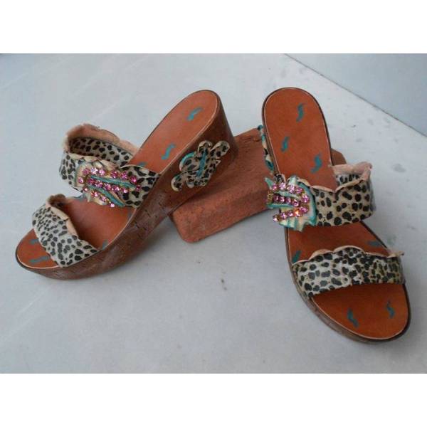 Χειροποίητο Δερμάτινο Γυναικείο Σανδάλι