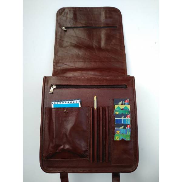 Χειροποίητη Δερμάτινη Επαγγελματική Τσάντα