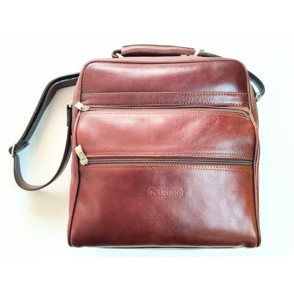 Handmade Leather Postal Bag
