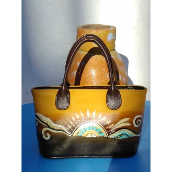 Χειροποίητη Δερμάτινη Εικαστική Δημιουργία