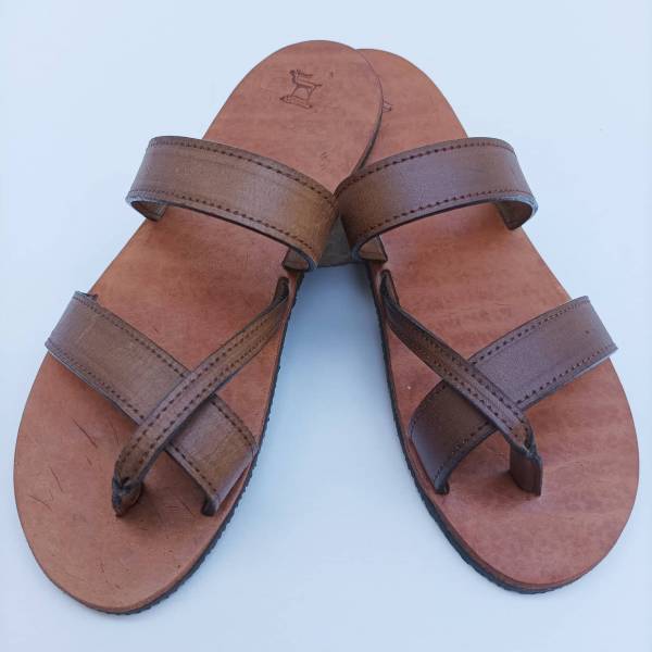 Χειροποίητο Δερμάτινο Ανδρικό Σανδάλι