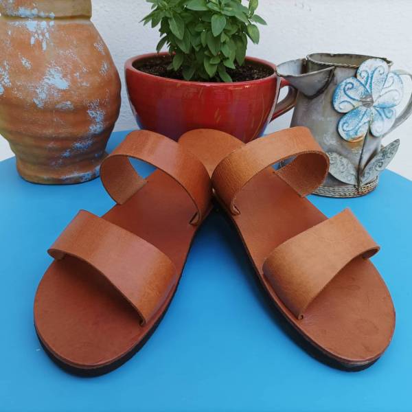 Χειροποίητο Δερμάτινο Ανδρικό Σανδάλι