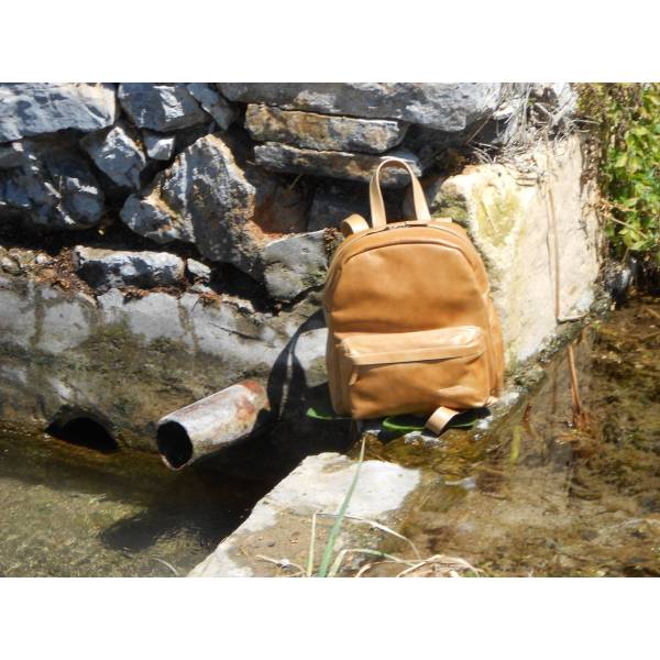 Χειροποίητο Δερμάτινο Σακίδιο Πλάτης