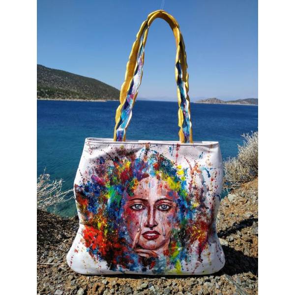 Χειροποίητη Δερμάτινη Εικαστική Δημιουργία