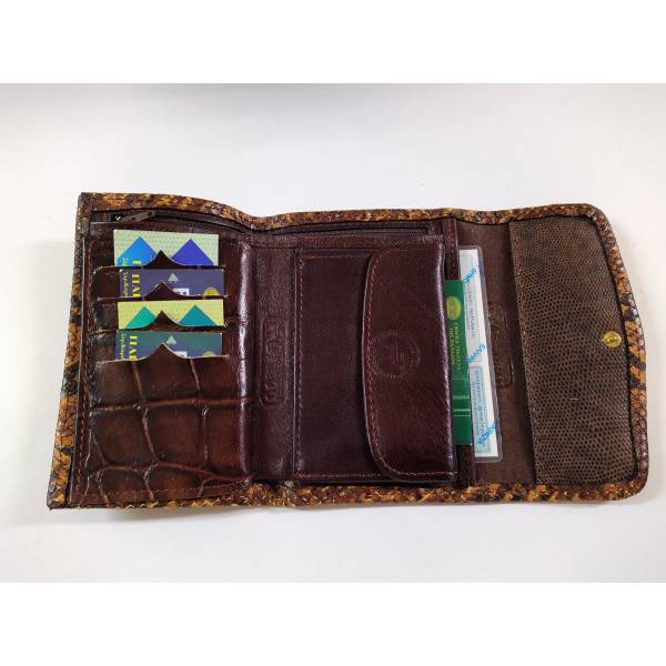 Χειροποίητο Δερμάτινο Γυναικείο Πορτοφόλι