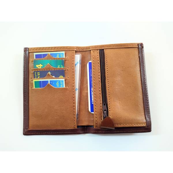 Χειροποίητο Δερμάτινο Ανδρικό Πορτοφόλι