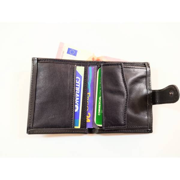 Χειροποίητο Δερμάτινο Ανδρικό Πορτοφόλι